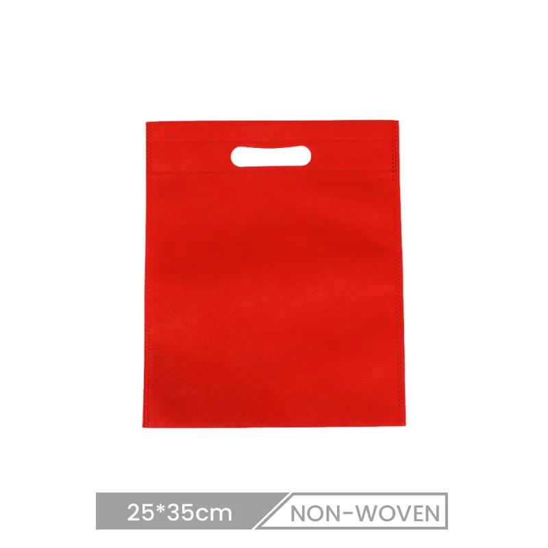 25*35cm Custom Non-Woven Flat Pocket Special Clothing Shopping Dust Bag